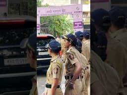 Salman Khan with Never Seen Before Huge Y+ Security at Maharashtra Assembly Election 2024