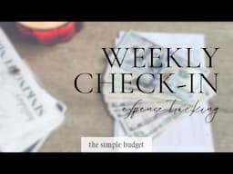 weekly check in | expense tracking | what i bought this week | zero based budget