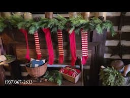 Charming Old Fashioned Christmas Decorating Antiques & Primitives at Sawdust & Stitches! Handmades