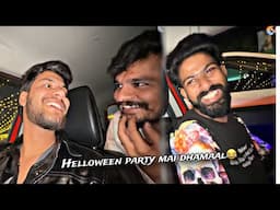 Iss Helloween Party mai toh dhamaal kr diya inn donk ne😂| Vlog 602.