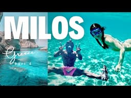 Best Way To Explore Milos? Beach Boating Adventures! [Greece Vlog Part 4]