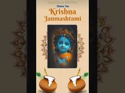 Happy Janmashtami। कृष्ण जन्माष्टमी।राधे राधे 🙏 #Krishnajanmashtami