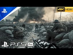 (PS5 PRO) WWII - OPERATION OVERLOAD 1944 | IMMERSIVE Realistic ULTRA Graphics Gameplay [4K 60FPSHDR]