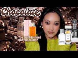 MUST HAVE CHOCOLATE PERFUMES! 🍫 SMOOTH, SWEET, WARM, GOURMAND PERFUMES | AMY GLAM ✨