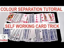 Colour Separation Self Working Card Trick Tutorial