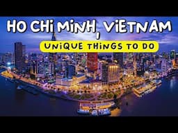 12 Unique Things To Do in Ho Chi Minh, Vietnam | Travel Guide 2024