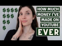 How much money I've made on YouTube (ever) 💰💰💰