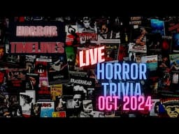 LIVE Horror Trivia : October 2024