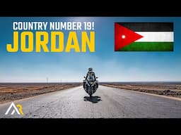 Riding to a NEW COUNTRY... JORDAN! (adventures in Amman)