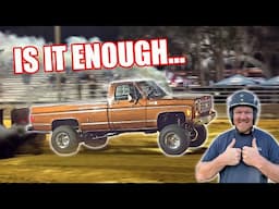 Attempting A Tractor Pull With Our 1978 Squarebody Cummins!!! Lets See How This Goes...