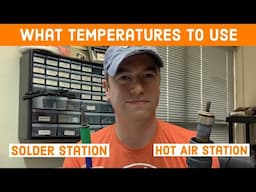 Temperatures to Use When Repairing Logic Boards