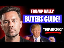 "Crypto Will Rally Like You've Never Seen, Believe Me" - Trumps Altcoin List!