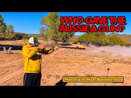 Crazy Aussie With a Gun | Mountain Man Rendezvous Rye Arizona