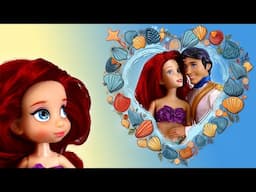 🧜‍♀️❤️¡Como conoció mi mama Ariel a mi papi! Princesas de Disney