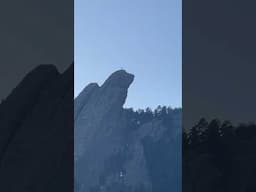 Standing on a cliff #colorado #boulder #flatirons #johndenver #chautauqua #climbing #hike