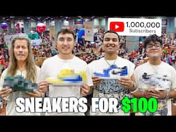 Who Can Find The Best Sneaker For $100 At SneakerCon? Ft. @WeGotKicks