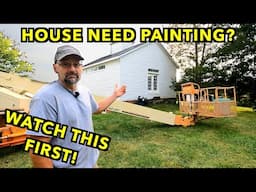 Blazing Fast Method For Painting Houses. #housepainting