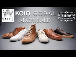 Top 5 sneakers made like boots - Thursday, KOIO + more