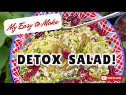 MY EASY DETOX SALAD RECIPE | + MY OTHER STAPLE SUMMER MEALS