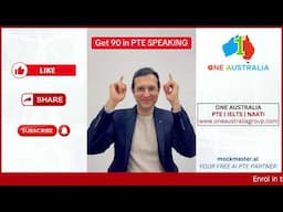 PTE SPEAKING – HOW TO SCORE 90/90 #pteexam #ptepreparation #ielts #naati #melbourne #viraltips