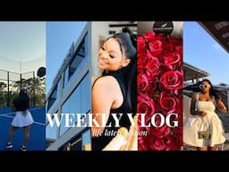 Weekly Vlog : Life Lately - Voting, Padel , Dates , Celebrations and more || South Africa YouTuber