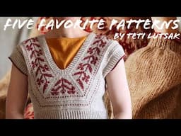 Five Favorite Knitting Patterns designed by Teti Lutsak | .: THREAD TO MEND :. Knitting Podcast 🧶