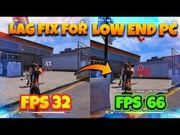 Top 5 tips and tricks to fix LAG in Free Fire Low End PC