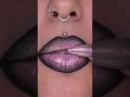 ✨️LABIOS GÓTICOS PARA HALLOWEEN✨️ #maquillaje #maquillajedelabios #halloween