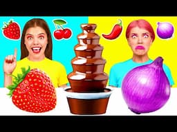 Chocolate Fountain Fondue Challenge by AZaZa