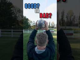 Guess why these are Good or Bad? Hooker throwing for Rugby players.