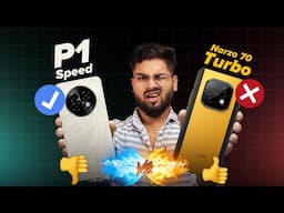 realme P1 Speed 5G Vs realme Narzo 70 Turbo 5G Comparison 🔥 Camera, BGMI Test ?