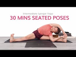 Intermediate Iyengar Yoga—30 Mins Seated Poses