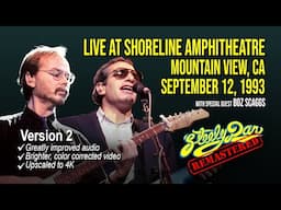 Steely Dan 1993-09-12 Mountain View, CA | Remastered Concert | 4K AI Upscaled