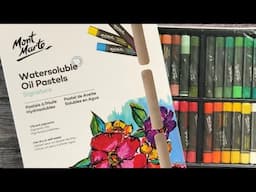 Mont Marte watersoluble oil pastels