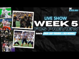 LIVE: Week 5 FCS Football Preview | The Bluebloods