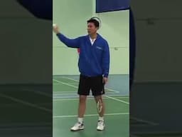 Clear to Clear Badminton Drill   Kevin Han #shorts