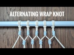 MACRAME PATTERN - WRAP KNOT