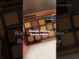 Natasha Denona Bronze Palette #shorts #makeup #beauty #beautyessentials #beautyproducts