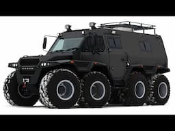 Best 7 SUPER OFF-ROAD 8x8 MONSTERS in the world - King of offroad, expedition Vehicle