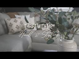 Thrift With Me Thrift Styling Refresh | Room Refresh | Thrift Styling