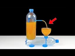 How to make Automatic water Fountain Without Electricity | Non-stop water Fountain | Science Project