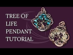 Create Your Own Gemstone Chip Tree of Life Pendant!