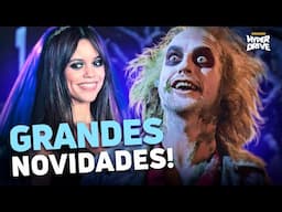 JENNA ORTEGA é confirmada em BEETLEJUICE 2 e MAIS notícias!