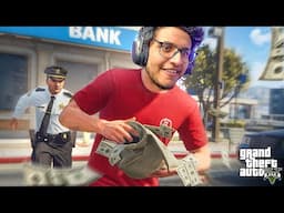 The Epic BANK ROBBERY in GTA 5 RP | Chaggan Ne Loota ₹1 Crore