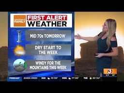 Mid-70s expected for Phoenix area heading into next week