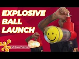 Explosive BALL LAUNCHER! | dArtofScience