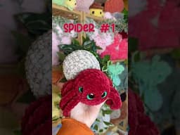 #crochetplushies #crochetspider #spiderplushie