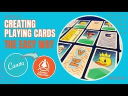 How to make playing cards with CANVA and LAUNCH LAB.