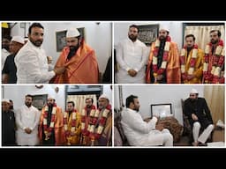 Krishna Reddy Felicitation Ali al Hussaini Saheb