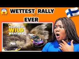 Canadian 🇨🇦 Reacts To Soaked and Muddy: The Wettest Rallies Ever #wrc #gaming #finland #rally